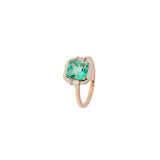 Gemma Ring - Emerald - Diamonds