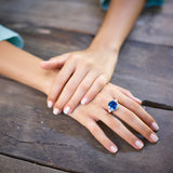 Gemma Ring - Tanzanite - Diamonds