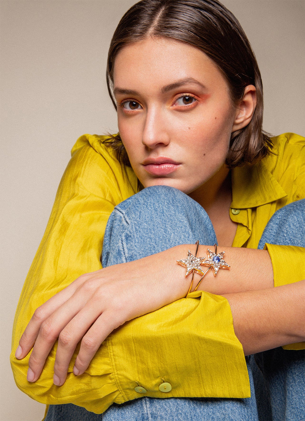 Istanbul Bracelet - Blue Sapphire - Diamonds