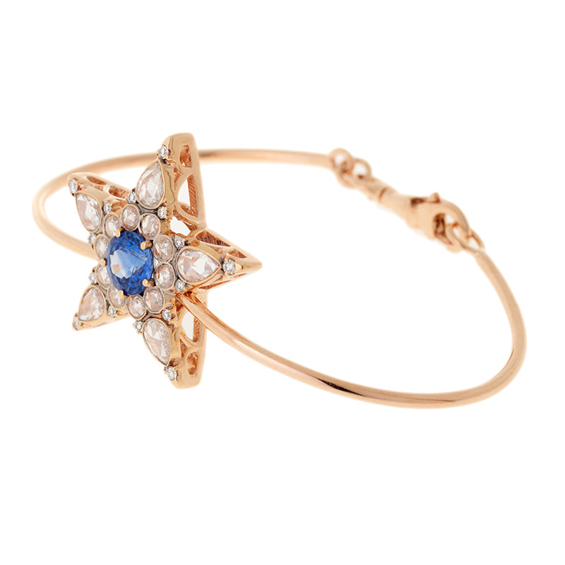 Istanbul Bracelet - Saphir Bleu - Diamants