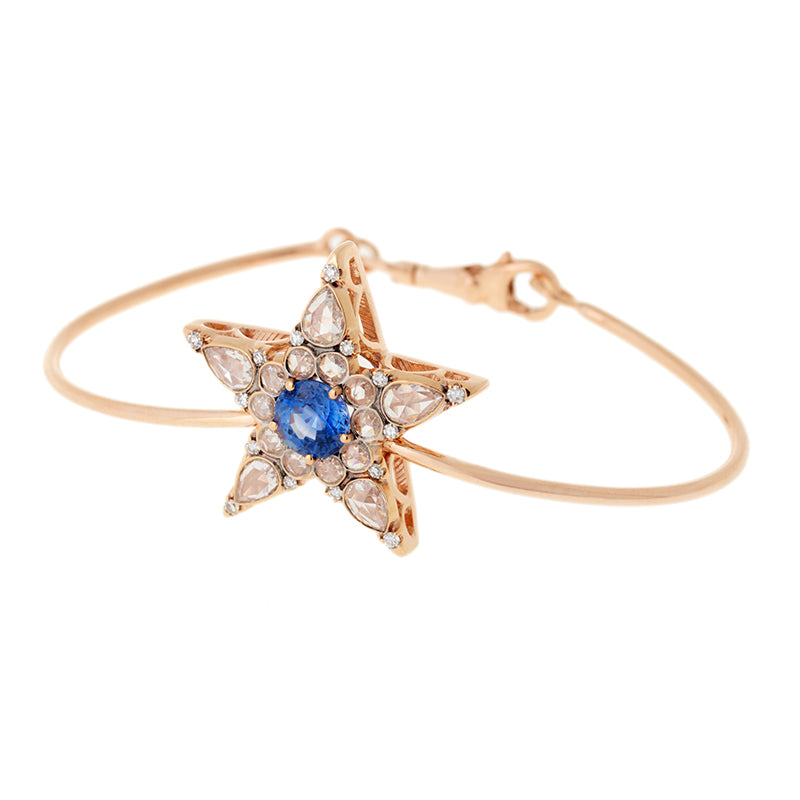 Istanbul Bracelet - Blue Sapphire - Diamonds