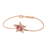 Istanbul Bracelet - Tourmaline rose - Diamants