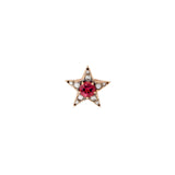 Istanbul Boucle d'Oreille - Tourmaline Rose - Diamants