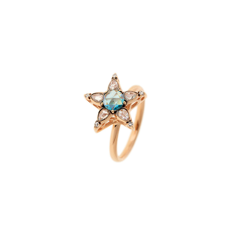 Istanbul Ring - Hyacinth -Diamonds