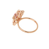 Istanbul Ring - Pink Sapphire - Diamonds
