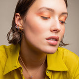 Istanbul Earring - Pink Sapphire - Diamonds