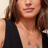Charm Navy Blue Dove - Diamonds