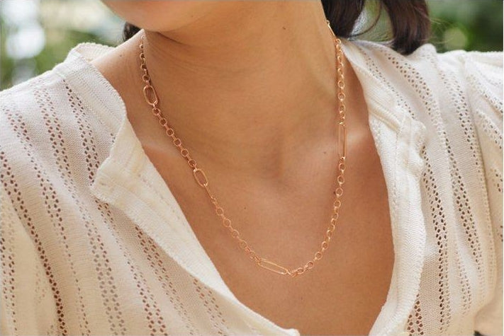 Round gold plated necklace | Wildthings Collectables Official Store –  Wildthings_collectables