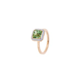 Mina Lilac Ring - Green Tourmaline