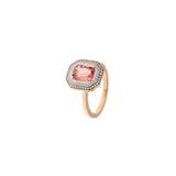 Mina Lilac Ring - Pink Tourmaline - Diamonds