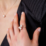 Rose de France Pendant - Diamond