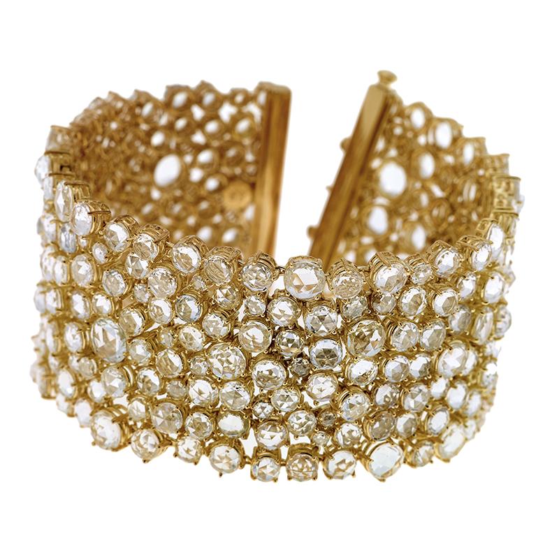 Unique Bracelet - Diamants - Saphirs
