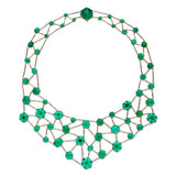 Amal Necklace - Emeralds