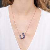 Beirut Pendant - Blue Sapphires - Diamonds