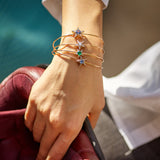 Istanbul Bracelet - Saphir bleu - Diamants