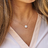 Mina Ivory Pendant - Diamond