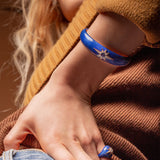 Aïda Bracelet Bleu Marine - Saphir Bleu - Diamants
