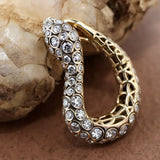 Basilik Earrings - Diamonds